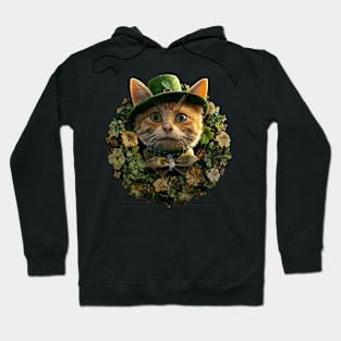 St Patricks Day Cat 2 Hoodie